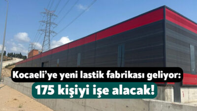Harmony Lastik ve Kauçuk Şirketi, İzmit Alikahya’daki OSB’de uçak lastiği
