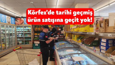 Körfez Belediyesi Zabıta Müdürlüğü ekipleri, ilçe genelinde faaliyet gösteren iş