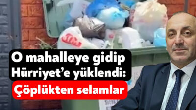 MHP İzmit İlçe Başkanı İlker Kazan, Plaj Yolu’na giderek çöp