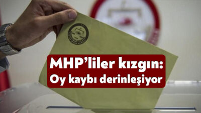 MHP kulislerinden aktarılan bilgilere göre, son haftalarda yapılan kamuoyu araştırmaları