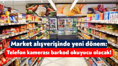 Market alışverişlerinde yeni dönem başlıyor. TÜBİTAK’ın geliştirdiği ‘Market Fiyatı’ uygulaması,