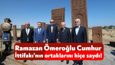 Malazgirt Zaferi’nin 954.yıl dönümü kapsamında Cumhur İttifakı ortakları dün Ahlat’a