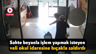 Kocaeli'nin Darıca ilçesinde sahte adres beyan ederek oğlunu okula kayıt