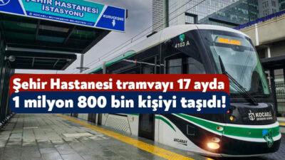 Kocaeli Kocaeli Büyükşehir Belediye Başkanı Doç.Dr.Tahir Büyükakın, Şehir Hastanesi tramvay