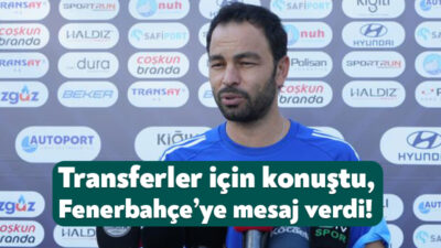 Trendyol Süper Lig'in 3. haftasında deplasmanda Fenerbahçe'ye konuk olacak Kocaelispor'da