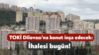 Dilovası’na yapılacak olan 2.etap kentsel dönüşüm projesinin ihalesine 30 Temmuz’da