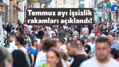 Türkiye İstatistik Kurumu, işsizlik rakamlarını açıkladı. Buna göre, işsiz sayısı