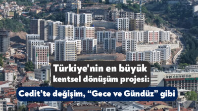 Kocaeli’nin en büyük kentsel dönüşüm projesinde aradan geçen 3 yılda