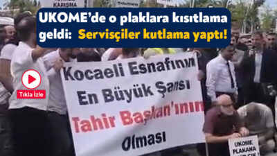 Kocaeli Büyükşehir Belediyesi’nin UKOME toplantısında servis araçlarına yönelik olarak alınan