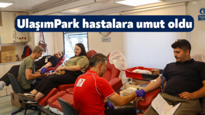 Kocaeli Büyükşehir Belediyesi iştiraklerinden UlaşımPark A.Ş. sosyal sorumluluk projeleri kapsamında