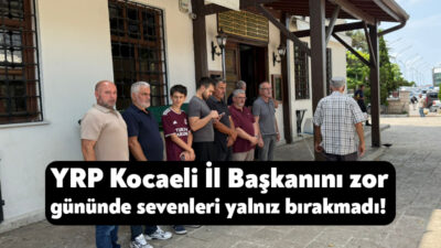 Yeniden Refah Partisi Kocaeli İl Başkanı Ahmet Emre Aydın’ın annesi