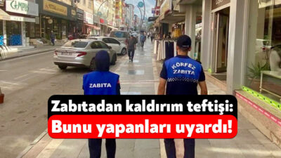 Körfez Belediyesi Zabıta Müdürlüğü ekipleri, yaya güvenliğini sağlamak ve kent
