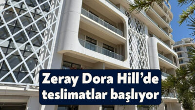 Kocaeli’nin en prestijli projelerinden Zeray Dora Hill’de inşaat sürecinin sonuna