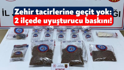 Kocaeli İl Jandarma Komutanlığı ekiplerinin uyuşturucuya yönelik olarak Başiskele ve