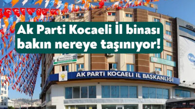 Ak Parti Kocaeli İl Başkanı Dr. Şahin Talus, parti il