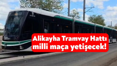 Kocaeli Büyükşehir Belediyesi’nin hayata geçirlidiği Alikahya–Stadyum Tramvay Hattı’ndaki 4 istasyondan