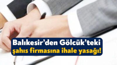 Gönen Orman Genel Müdürlüğü, Gölcük’te faaliyet gösteren Niyazi Kamış isimli