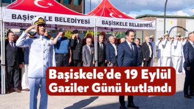 Başiskele’de kahraman gazilerimiz 19 Eylül Gaziler Günü dolayısıyla düzenlenen tören