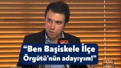 Cumhuriyet Halk Partisi Başiskele İlçe Başkan Adayı Anıl Acurman basın