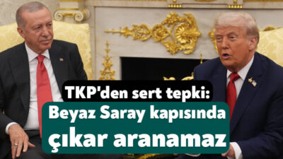 Türkiye Komünist Partisi (TKP), ABD Başkanı Donald Trump ve AKP'li