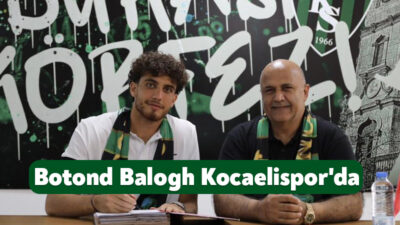 Kocaelispor, Parma'dan 23 yaşındaki Macar stoper Botond Balogh'u kiralık olarak