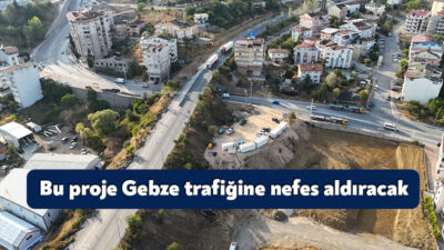Kocaeli’nin yol kapasitesini her geçen gün artıran ve trafik akışını