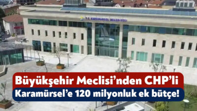Kocaeli Büyükşehir Belediyesi’nin eylül ayı meclis toplantısı bugün Kocaeli Kongre