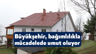 Kocaeli Büyükşehir Belediyesi, bağımlılıkla mücadele kapsamında açtığı merkezlerde 7/24 yatılı