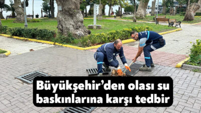Kocaeli Büyükşehir Belediyesi, aşırı yağışlarda su baskınlarını önlemek için il