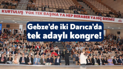 CHP Kocaeli’deki kongre takvimi kapsamında bugün 5 ilçede seçim gerçekleştiriliyor.