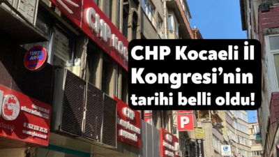 CHP Kocaeli İl Örgütü’nde kongre süreci kapsamında ilçe seçimleri 14