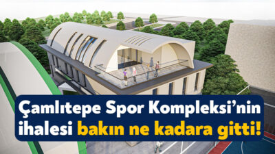 Körfez Belediyesi, Çamlıtepe Mahallesi’ne spor kompleksi inşa etmek için temmuz