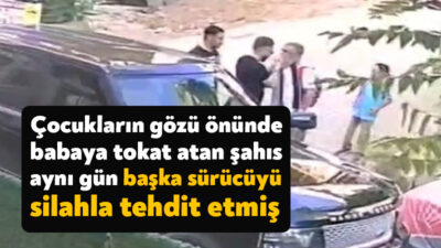 Kocaeli’nin Gebze ilçesinde çocukların gözü önünde babaya şiddet uygulayan şahsın,