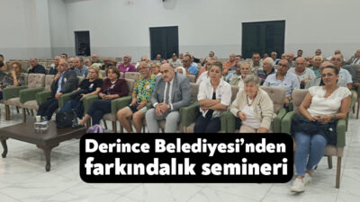 Derince Belediyesi’nin toplum sağlığına yönelik düzenlediği çalışmalar kapsamında Kocaeli Üniversitesi