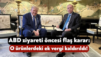 Cumhurbaşkanı Erdoğan’ın 25 Eylül’deki ABD ziyareti öncesinde dikkat çeken bir