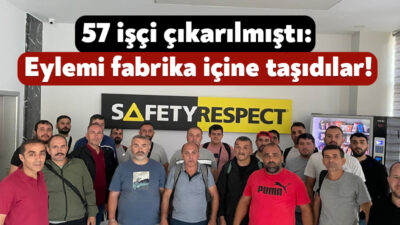 Omsa Metal’de 57 personel toplu sözleşme görüşmelerinde işten çıkarıldı. Bunun