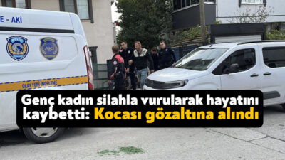 Kocaeli'nin Gebze ilçesinde evinde tabancayla vurulan 26 yaşındaki kadın hayatını