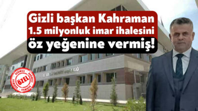 Gölcük Belediyesi’nde bütün birimlerini kendine bağlayarak genel koordinatör olan, Hisareyn