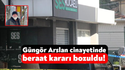 Kocaeli'de gazeteci Güngör Arslan'ın öldürülmesine ilişkin sanık Ersin Kurt hakkında