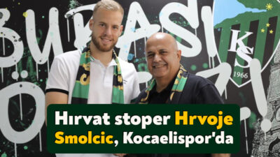 Kocaelispor, Eintracht Frankfurt'un Hırvat stoperi Hrvoje Smolcic'i kiraladı.