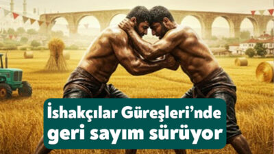 22. Taşköprü Hasat Sonu Festivali İshakçılar Yağlı Pehlivan Güreşleri öncesi