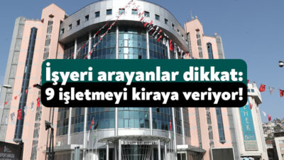Kocaeli’de işyeri arayanları yakından ilgilendiren bir gelişme yaşandı. İzmit Belediyesi