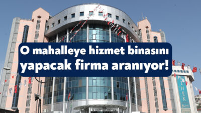 İzmit Belediyesi, Sekbanlı Mahallesi’ne hizmet binası inşa edecek. 120 günde