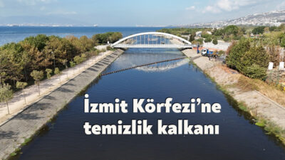 Kocaeli Büyükşehir Belediyesi, dur durak demeden İzmit Körfezi’ni temizliyor. Deniz