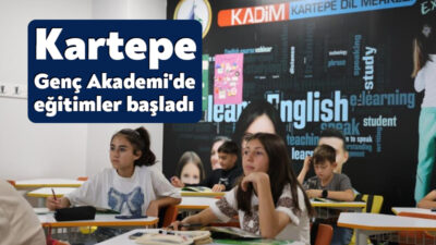 Kartepe Belediyesi bünyesinde faaliyet gösteren Kartepe Genç Akademi, 2025-2026 eğitim