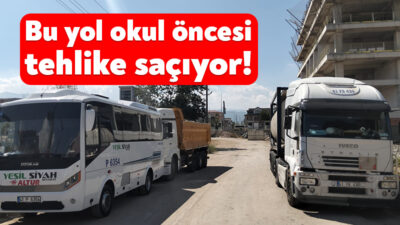 Kartepe’nin Dumlupınar Mahallesi’nde yaya kaldırımı bulunmamasına vatandaşlar tepki gösterdi. Pazartesi