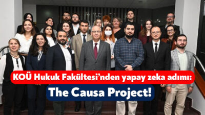 Kocaeli Üniversitesi Hukuk Fakültesi, "The Causa Project" ile hukuk teknolojilerinde