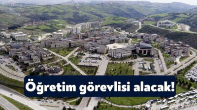 Kocaeli Üniversitesi 7 öğretim görevlisi almak üzere ilan yayınladı. Resmi