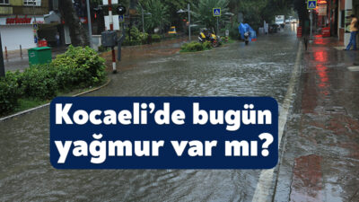Meteoroloji Genel Müdürlüğü’nün yaptığı son değerlendirmeye göre, Kocaeli ve Marmara’nın