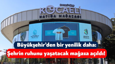Kocaeli Büyükşehir Belediyesi tarafından Milli İrade Meydanı’nda açılan Kocaeli Hatıra